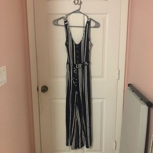 NEW - Striped Jumpsuit